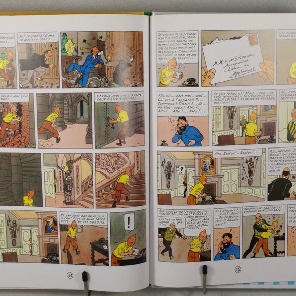Les Aventures de Tintin: Le Secret de La Licorne (French Edition) Graphic Novel - Picture 6 of 6